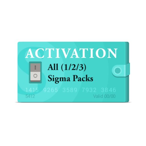 Sigma Pack 1 + Pack 2 + Pack 3 Activation