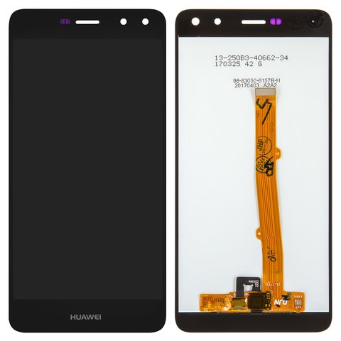 LCD compatible with Huawei Y5 2017 , Y5 III, black, without frame, Original PRC , MYA U29 MYA L02 MYA L22 