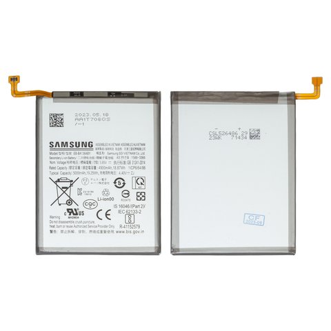 Аккумулятор EB BA136ABY для Samsung A136 Galaxy A13 5G, M135 Galaxy M13, Li ion, 3,85 B, 5000 мАч, Original PRC