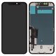 LCD compatible with iPhone 11, (black, with frame, HC, with protective screen for display, LG version) #Self-welded OEM
