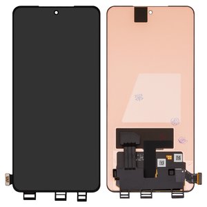 LCD compatible with OnePlus 13R, Ace 5, Ace 5 Pro, black, without frame, Original PRC , CPH2645, CPH2691, CPH2647, PKR110, PKG110 