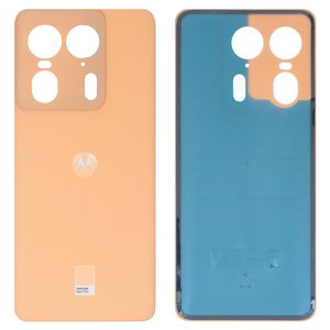 Housing Back Cover compatible with Motorola Edge 50 Ultra, peach, peach fuzz 