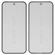 Housing Glass G+OCA PRO compatible with Google Pixel 9, (with OCA film, black)