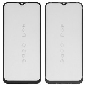Стекло корпуса G+OCA PRO для Realme C25, C25s, Narzo 50A; Oppo A16, A16s, A54s, с OCA пленкой, черное