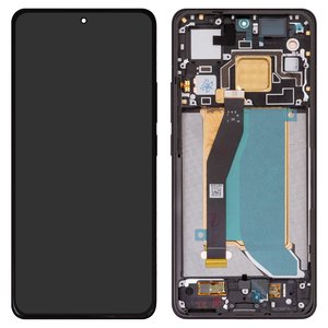 Дисплей для Xiaomi 14T Pro, черный, с рамкой, Original PRC , 2407FPN8EG