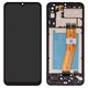 LCD compatible with Samsung A042 Galaxy A04e, (black, with frame, High Copy)