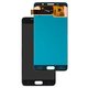 Pantalla LCD puede usarse con Samsung A510 Galaxy A5 (2016), negro, sin marco, original (vidrio reemplazado)