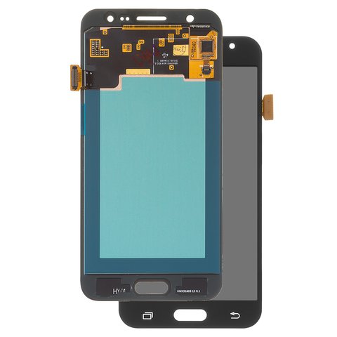 Pantalla LCD puede usarse con Samsung J500 Galaxy J5, negro, sin marco, original vidrio reemplazado