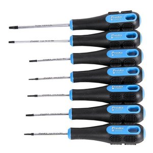Juego de destornilladores Pro soft TR  Pro'sKit SD 2302 7 uds. 