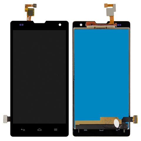 Pantalla LCD puede usarse con Huawei Honor 3C H30 U10, negro, High Copy