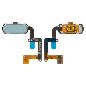 Cable flex puede usarse con Samsung A320F Galaxy A3 2017 , A320Y Galaxy A3 2017 , A520F Galaxy A5 2017 ,  teclas del menú, azul claro