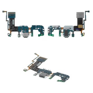 Cable flex puede usarse con Samsung G955F Galaxy S8 Plus, del conector de carga, con micrófono, Original PRC 
