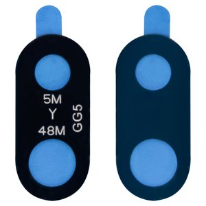 Vidrio de cámara puede usarse con Xiaomi Redmi Note 7, negro, sin marco, M1901F7G, M1901F7H, M1901F7I