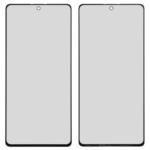 Vidrio de carcasa puede usarse con Samsung N980F Galaxy Note 20, negro