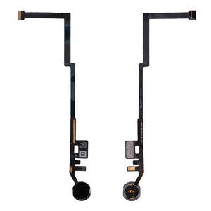 Cable flex puede usarse con iPad 9.7 2017 , iPad 9.7 2018 iPad 6 , de botón HOME, negro, sin lector de huellas dactilares sin Touch ID , HC, 5th Gen, A1822 A1823 A1893 A1894