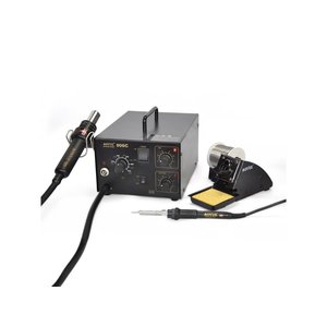 Estación de soldadura de aire caliente AOYUE 906C, 110 V