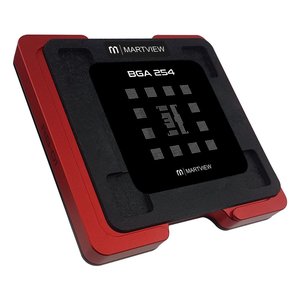 RB 01 juego para reballing de chips EMMC EMCP UFS BGA153 162 169 186 221 254 297 con placa fija y soporte magnético