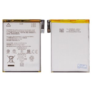 Batería G013A B puede usarse con Google Pixel 3, Li Polymer, 3.85 V, 2915 mAh, Original PRC 