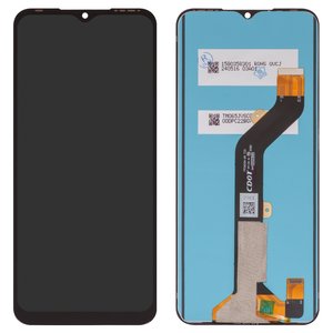 Pantalla LCD puede usarse con Tecno Spark 8, negro, sin marco, Copy, KG6, KG6k