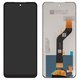 Pantalla LCD puede usarse con Tecno Pova Neo 3 (LH6n), negro, sin marco, original (vidrio reemplazado)