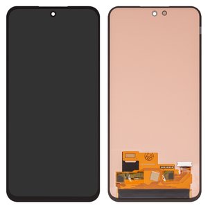 Pantalla LCD puede usarse con Samsung A356 Galaxy A35 5G, negro, sin marco, High Copy, OLED 