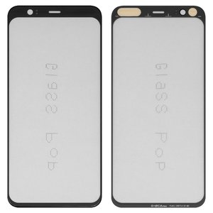 Vidrio de carcasa G+OCA PRO puede usarse con Google Pixel 4, con película OCA, negro