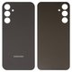 Panel trasero de carcasa puede usarse con Samsung A256 Galaxy A25, negra, brave black