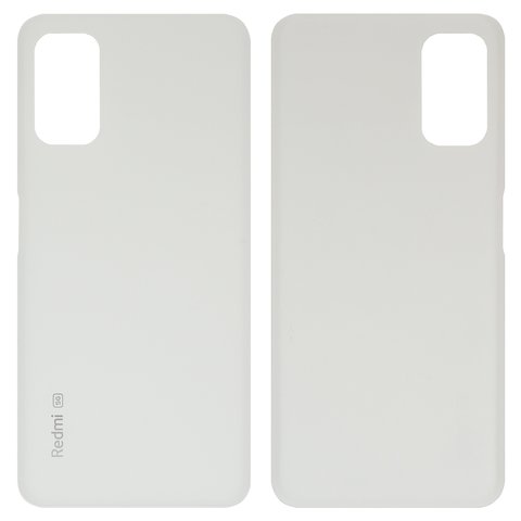 Panel trasero de carcasa puede usarse con Xiaomi Redmi Note 10 5G, blanco