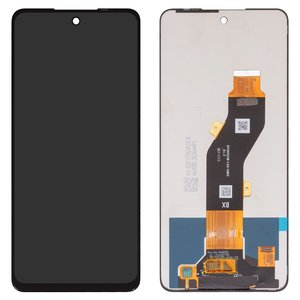 Pantalla LCD puede usarse con Tecno Pop 8, Spark 20 KJ5 , Spark 20C BG7 , Spark Go 2024  BG6 ; Infinix Hot 40i X6528B , Smart 8 X6525 , negro, sin marco, Original PRC , BV066G3M L0A XM00