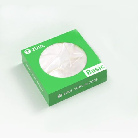 Toalla de microfibra 2UUL CL01, para eliminar polvo y huellas,  100 uds., 100*100 mm