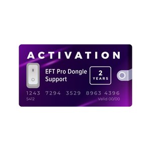 Активация поддержки для донгла EFT Pro на 2 года