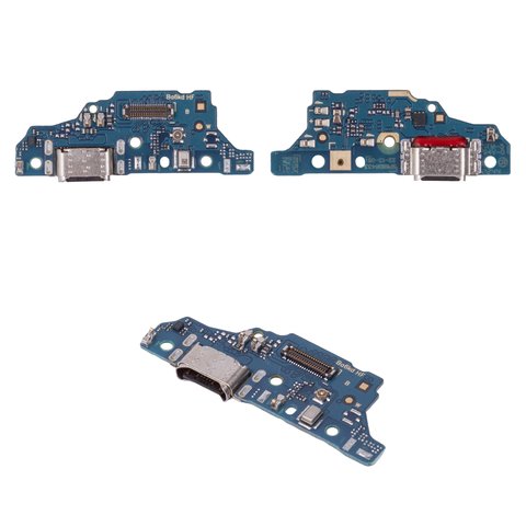 Шлейф для Motorola Moto G13, коннектора зарядки, с микрофоном, High Copy, плата зарядки