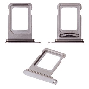 Держатель SIM карты для iPhone 15 Pro, iPhone 15 Pro Max, золотистый, natural titanium