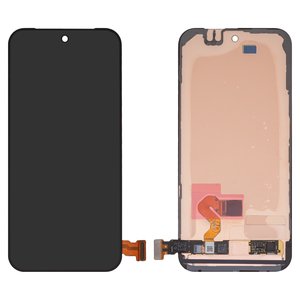 Дисплей для Google Pixel 9 Pro XL, черный, с рамкой, Original PRC , GGX8B, GZC4K, GQ57S