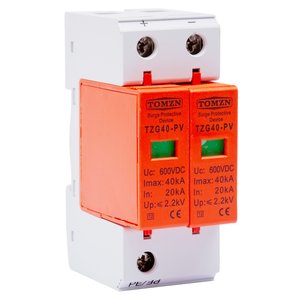 Устройства защиты от импульсных перенапряжений TOMZN TZG40 PV, 2P, 600 В, PV
