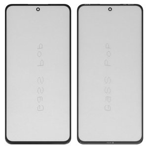 Скло корпуса G+OCA PRO для Realme 13 4G, з ОСА плівкою, чорне