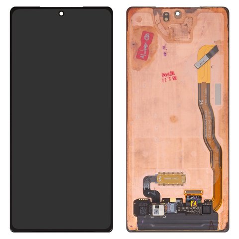 Дисплей для Samsung N980F Galaxy Note 20, N981 Galaxy Note 20 5G, черный, без рамки, Оригинал переклеено стекло 