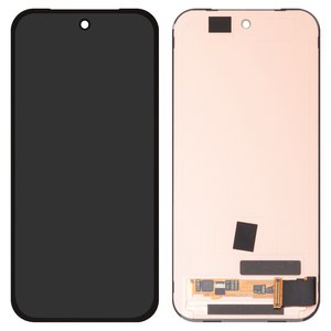 Дисплей для Google Pixel 10a, чорний, з рамкою, Original PRC , GE1GQ, GV0BP, G4H7L
