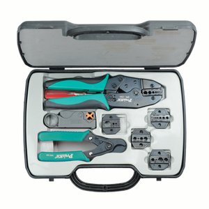 Набор инструментов для обжатия коаксиального кабеля Pro'sKit 6PK-330K Набор инструментов для обжатия коаксиального кабеля Pro'sKit 6PK-330K