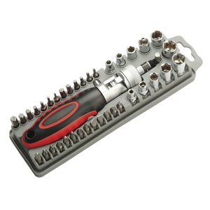 Набор насадок Pro'sKit SD-2309 с регулируемой трещоткой