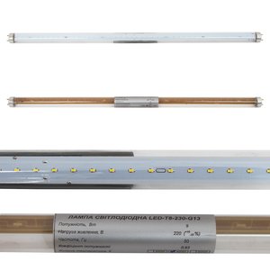 LED лампа T8 600 мм, 9 Вт, 1080 лм, NW (природный) 4000-4500 К, стекло