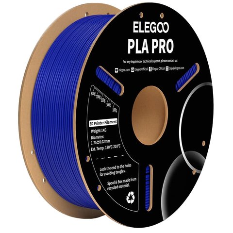 Филамент ELEGOO PLA PRO, синий blue , 1 кг