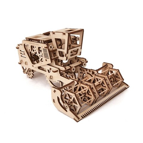 Mechanical 3D Puzzle UGEARS Combine Harvester