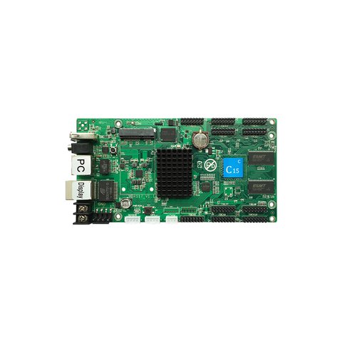 Huidu HD C15C LED Display Module Control Card 384×320, 1024×120, 240×512, with Wi Fi Module 